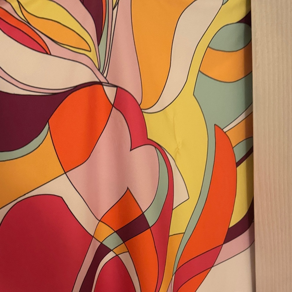 Boston Proper Multicolor One Shoulder Top - Picture 2 of 3